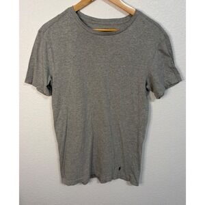 Polo Ralph Lauren Mens Slim Fit Crewneck T-Shirt Heather Gray Cotton Size M